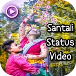 santali status video android application logo